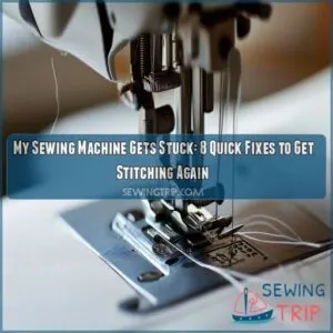 my sewing machine gets stuck