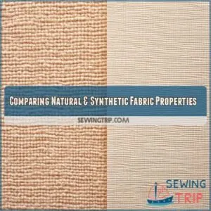 Natural vs synthetic fabric properties