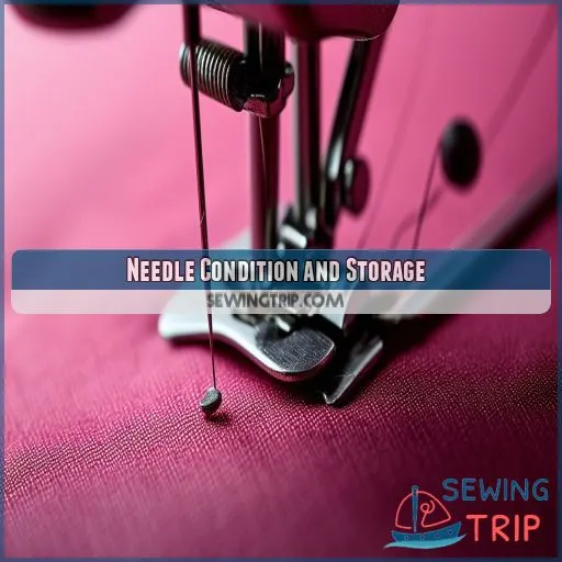 Needle Condition and Storage