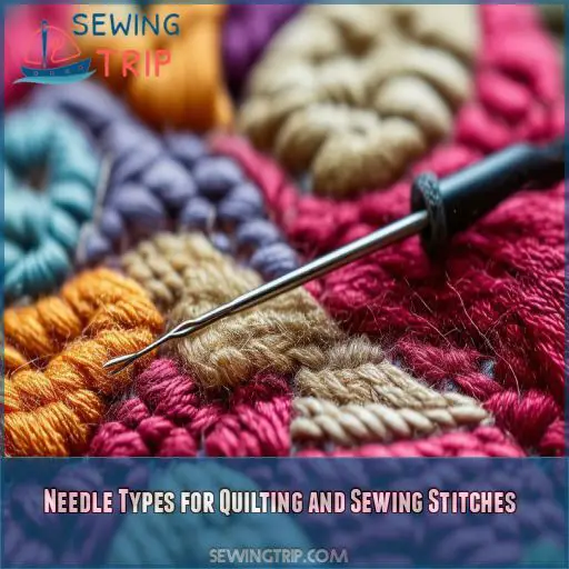 Needle Types for Quilting and Sewing Stitches