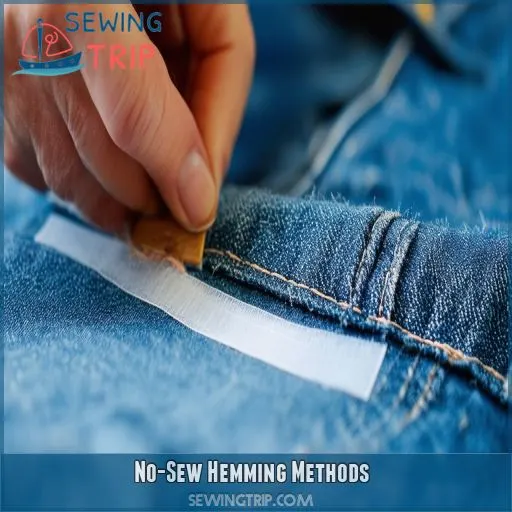 No-Sew Hemming Methods