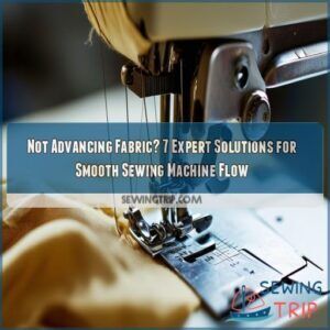 Not Advancing Fabric? 7 Expert Solutions for Smooth Sewing Machine Flow 4 not advancing fabric