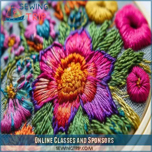 Online Classes and Sponsors