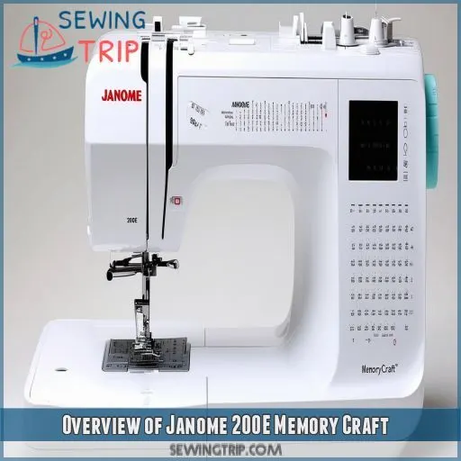 Overview of Janome 200E Memory Craft