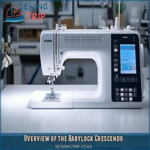 Overview of the Babylock Crescendo