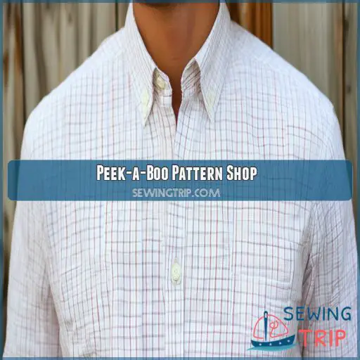 Peek-a-Boo Pattern Shop