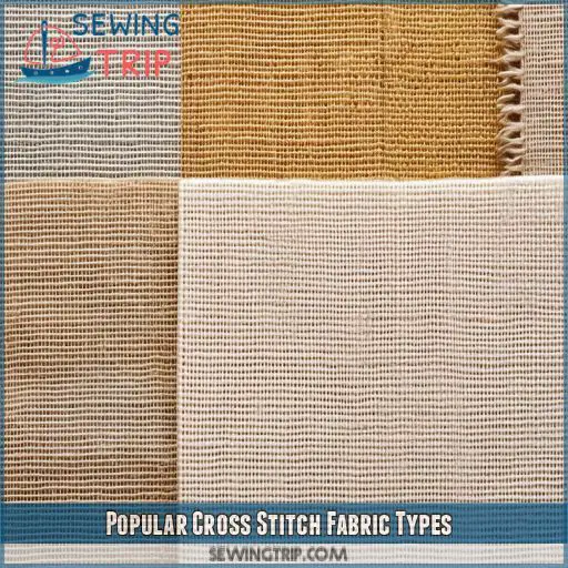 Popular Cross Stitch Fabric Types