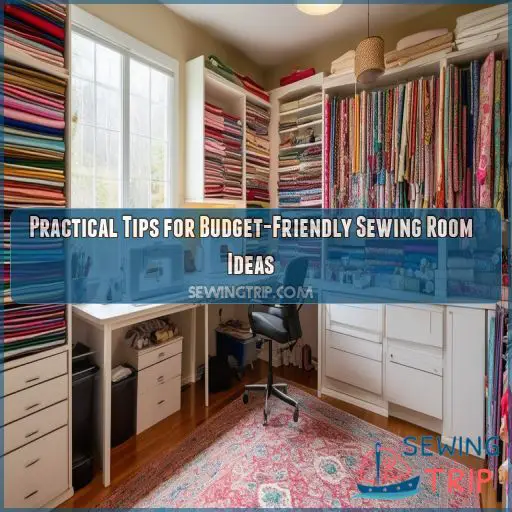 Practical Tips for Budget-Friendly Sewing Room Ideas