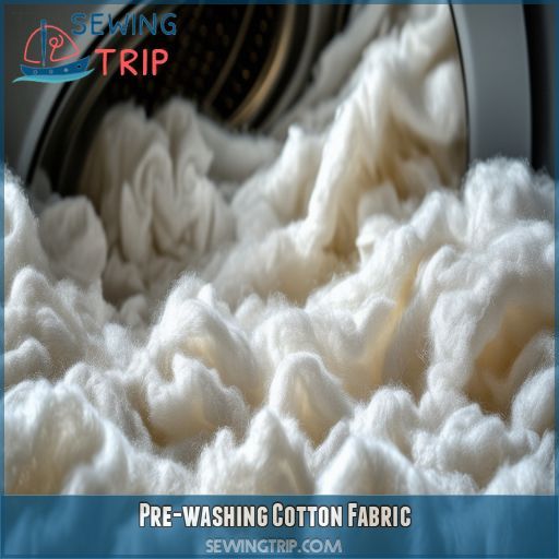 Pre-washing Cotton Fabric