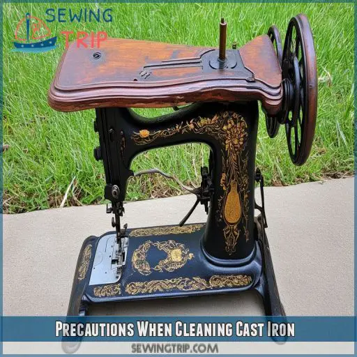 Precautions When Cleaning Cast Iron Precautions When Cleaning Cast Iron