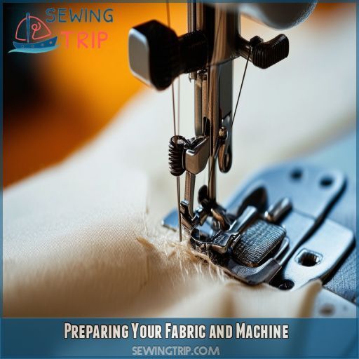 Preparing Your Fabric and Machine Preparing Your Fabric and Machine