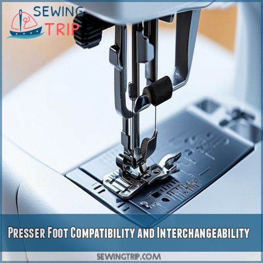 Presser Foot Compatibility and Interchangeability