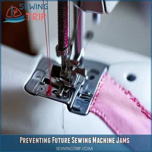 Preventing Future Sewing Machine Jams