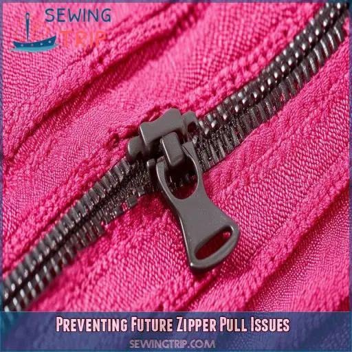 Preventing Future Zipper Pull Issues