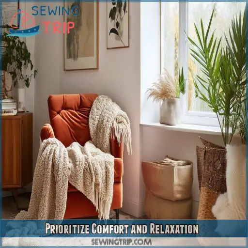 Prioritize Comfort and Relaxation