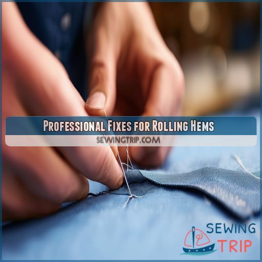 Professional Fixes for Rolling Hems