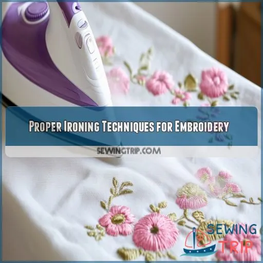 Proper Ironing Techniques for Embroidery