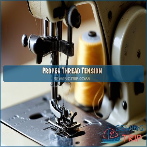Proper Thread Tension Proper Thread Tension