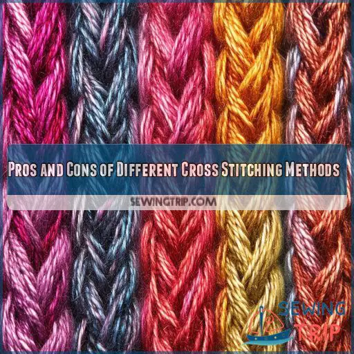 Pros and Cons of Different Cross Stitching Methods