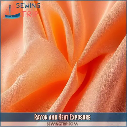 Rayon and Heat Exposure