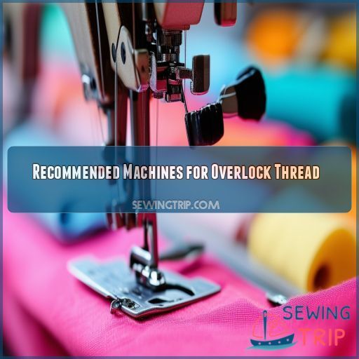 Recommended Machines for Overlock Thread Recommended Machines for Overlock Thread