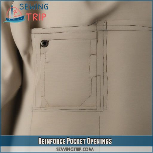Reinforce Pocket Openings