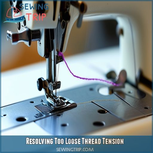 Resolving Too Loose Thread Tension
