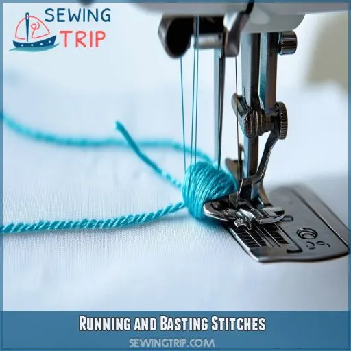 Running and Basting Stitches