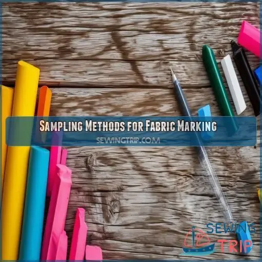 Sampling Methods for Fabric Marking