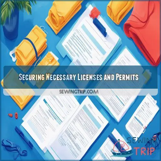 Securing Necessary Licenses and Permits Securing Necessary Licenses and Permits