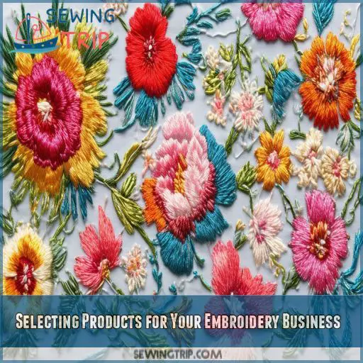 Selecting Products for Your Embroidery Business