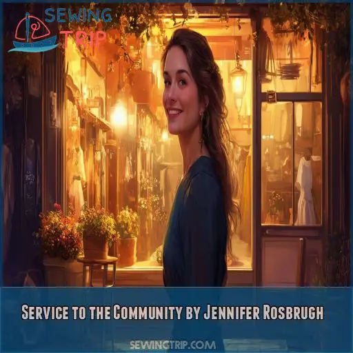 Service to the Community by Jennifer Rosbrugh