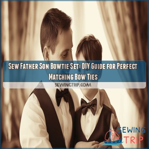 sew father son bowtie set sew father son bowtie set