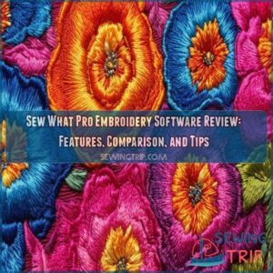 sew what pro embroidery software review tutorial