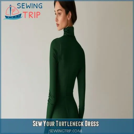 Sew Your Turtleneck Dress