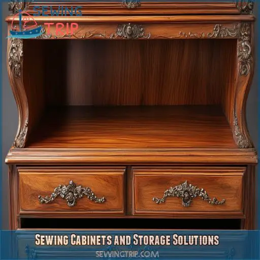 Sewing Cabinets and Storage Solutions