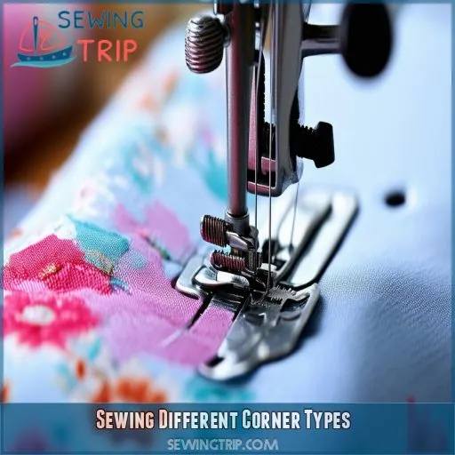 Sewing Different Corner Types