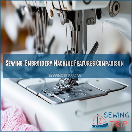 Sewing-Embroidery Machine Features Comparison