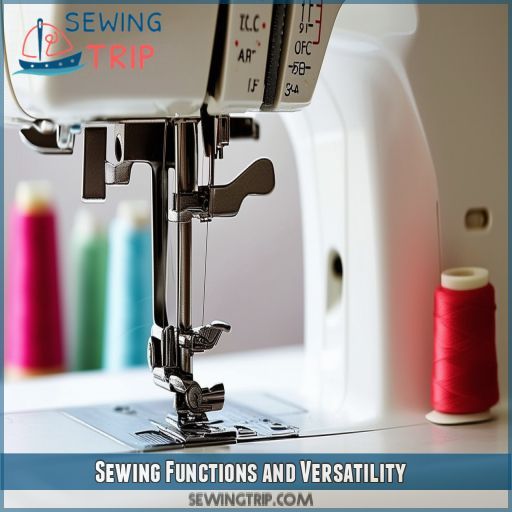 Sewing Functions and Versatility