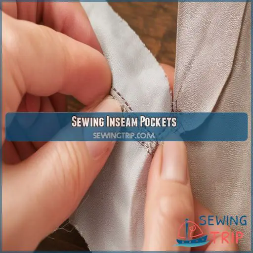 Sewing Inseam Pockets