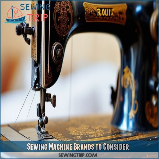 Sewing Machine Brands to Consider