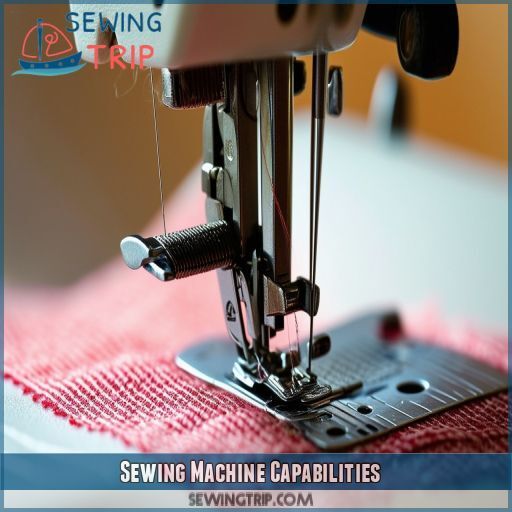 Sewing Machine Capabilities Sewing Machine Capabilities