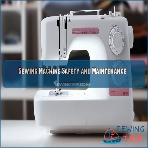 Sewing Machine Safety and Maintenance