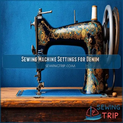 Sewing Machine Settings for Denim