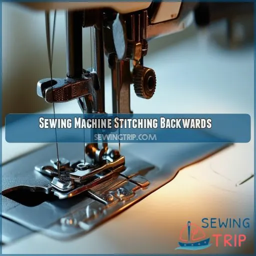 Sewing Machine Stitching Backwards