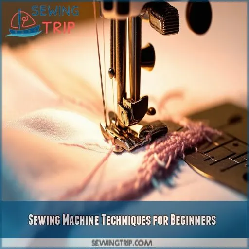 Sewing Machine Techniques for Beginners