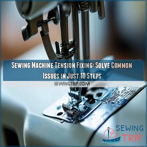 sewing machine tension fixing