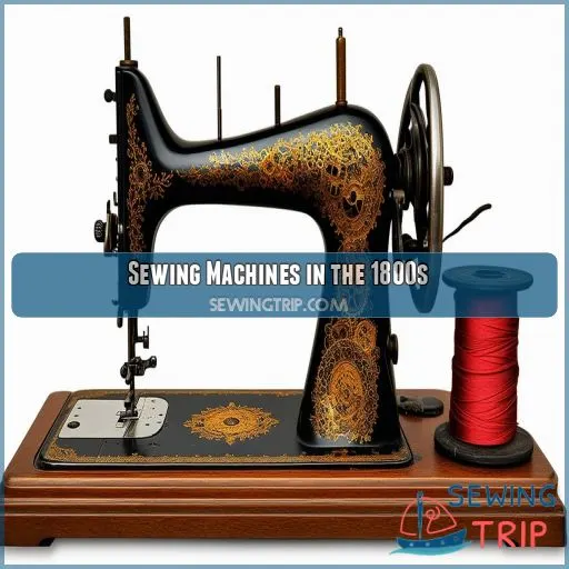 Sewing Machines in the 1800s