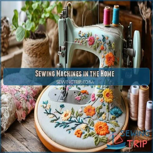 Sewing Machines in the Home