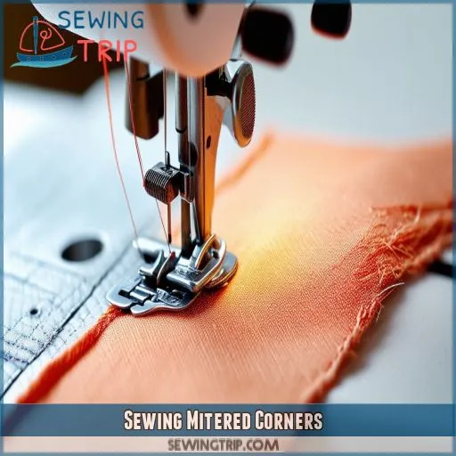 Sewing Mitered Corners